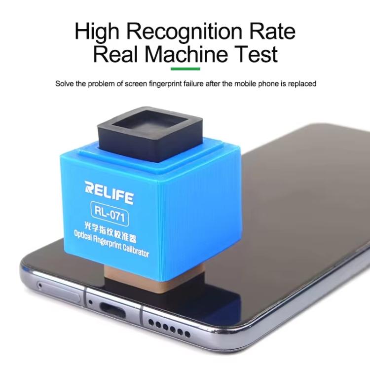 4 in 1 Optical Fingerprint Calibrator Mobile Phone Under Screen Fingerprint Correction Tool, RELIFE RL-071A, RELIFE RL-071B