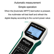 Elejoy 1800W MPPT pannello solare fotovoltaico multimetro, EY1800W