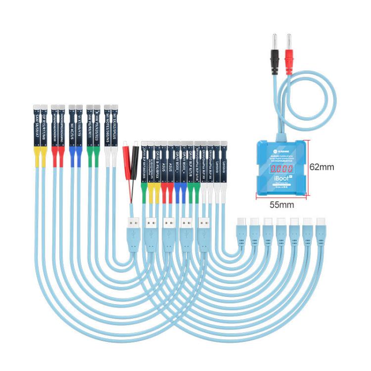 For Android 8V High Voltage Power Supply Test Boot Line Mobile Phone Repair Tool HW Battery Cable Boot Cable, SUNSHINE iBoot C