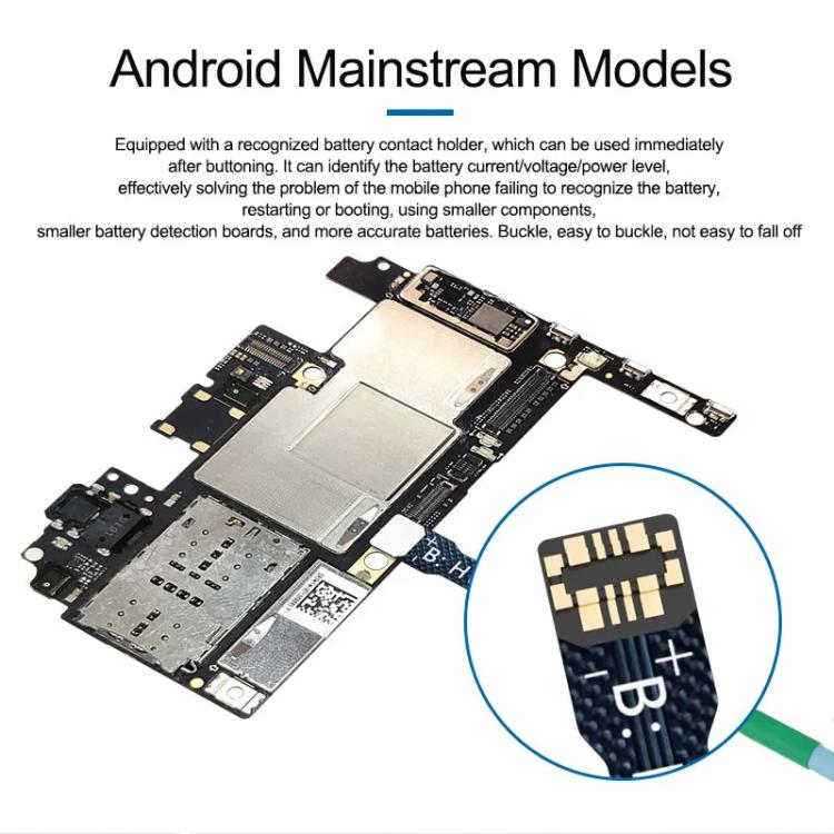 Per Android 8V Alimentazione ad alta tensione Test Boot Line Strumento di riparazione del telefono cellulare Cavo batteria HW Cavo di avvio, SUNSHINE iBoot C