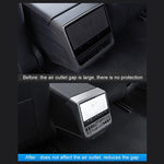 Per Tesla Nuovo Modello 3 / Y Telaio di Protezione per Presa d'Aria Posteriore dell'Automobile, Matte Carbon Pattern, Glossy Carbon Pattern, Matte Black