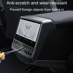 Per Tesla Nuovo Modello 3 / Y Telaio di Protezione per Presa d'Aria Posteriore dell'Automobile, Matte Carbon Pattern, Glossy Carbon Pattern, Matte Black