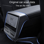 Per Tesla Nuovo Modello 3 / Y Telaio di Protezione per Presa d'Aria Posteriore dell'Automobile, Matte Carbon Pattern, Glossy Carbon Pattern, Matte Black