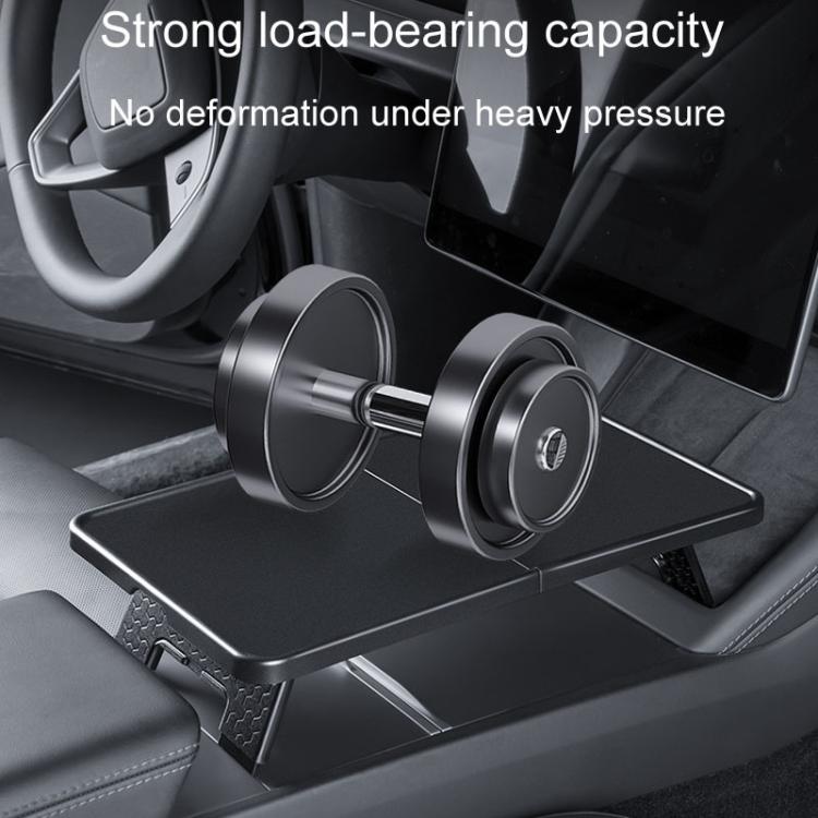 Per Tesla Model Y / 3 Car Front Center Control Plate Folding Tray Table