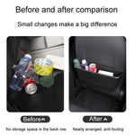 Contenitori per lo stoccaggio umido e asciutto del sedile posteriore dell'auto, For Tesla Model 3 / Y, For Tesla New Model 3
