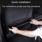 Contenitori per lo stoccaggio umido e asciutto del sedile posteriore dell'auto, For Tesla Model 3 / Y, For Tesla New Model 3