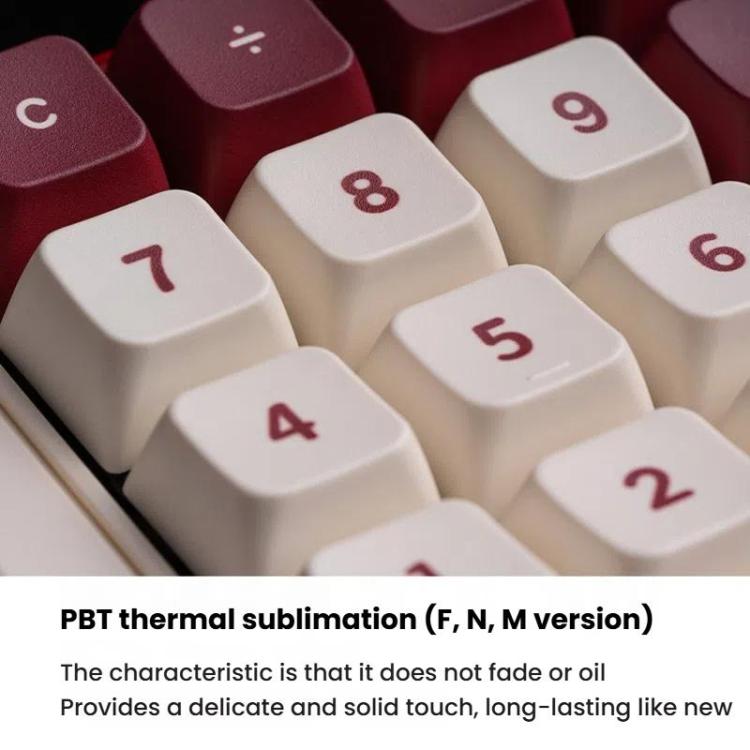 8BitDo Retro18 Tri-mode Connection Computer Tastiera numerica meccanica Contatore 2 in 1, Light Gray, Brown, Gray, Red