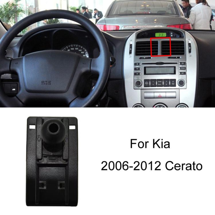 Per la base del supporto di navigazione per telefono cellulare speciale per auto Kia, 06-12 Cerato, 07-13 Sportage, 09-14 Sorento, 09-16 Forte, 11-15 K5, 11-15 K2, 11-16 Sportage, 13-17 K3, 14-17 K4, 15-19 KX3, 16-17 KX5, 16-19 K5, 17-20 Pegas         ...