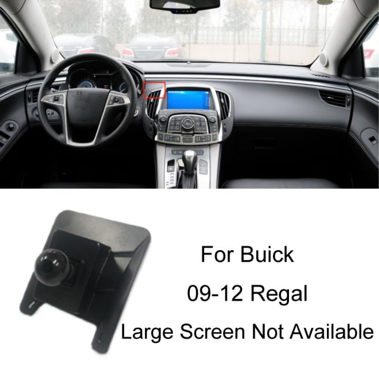 Per la base del supporto di navigazione per telefono cellulare speciale per auto Buick, 04-07 Excelle, 05-10 GL8 Firstland, 08-15 Excelle, 09-12 Regal, 17-22 Regal, 09-12 Regal Large Screen Not Available, 10-14 Excelle GT, 14-15 Regal, 14-15 Buick Rega...
