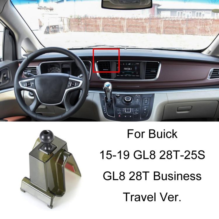 Per la base del supporto di navigazione per telefono cellulare speciale per auto Buick, 04-07 Excelle, 05-10 GL8 Firstland, 08-15 Excelle, 09-12 Regal, 17-22 Regal, 09-12 Regal Large Screen Not Available, 10-14 Excelle GT, 14-15 Regal, 14-15 Buick Rega...