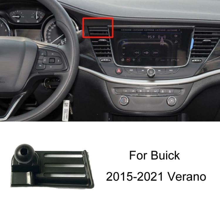 Per la base del supporto di navigazione per telefono cellulare speciale per auto Buick, 04-07 Excelle, 05-10 GL8 Firstland, 08-15 Excelle, 09-12 Regal, 17-22 Regal, 09-12 Regal Large Screen Not Available, 10-14 Excelle GT, 14-15 Regal, 14-15 Buick Rega...