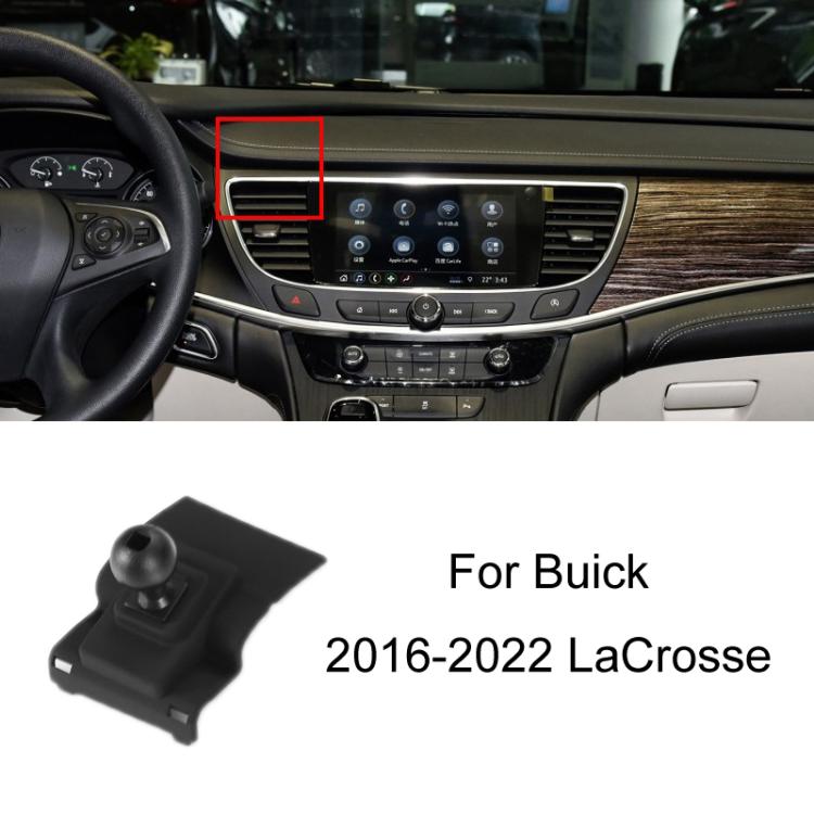 Per la base del supporto di navigazione per telefono cellulare speciale per auto Buick, 04-07 Excelle, 05-10 GL8 Firstland, 08-15 Excelle, 09-12 Regal, 17-22 Regal, 09-12 Regal Large Screen Not Available, 10-14 Excelle GT, 14-15 Regal, 14-15 Buick Rega...