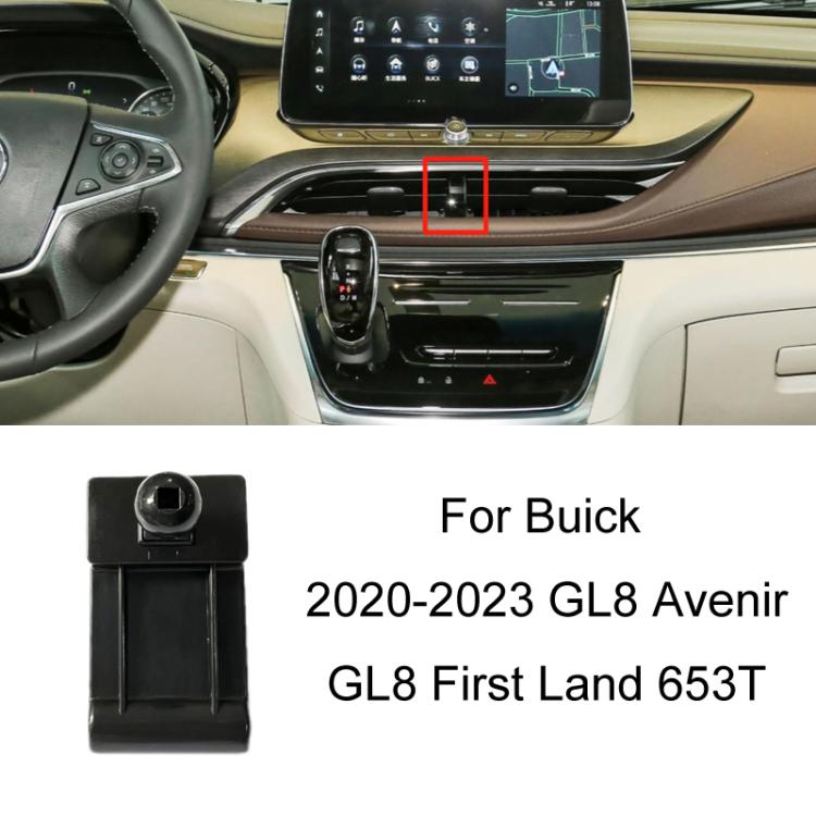 Per la base del supporto di navigazione per telefono cellulare speciale per auto Buick, 20-23 GL8 Avenir/GL8 First Land 653T, 21 GL6, 22-23 Verano Pro/Verano PRO GS, 22 Envista