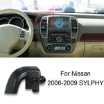 Base montaggio supporto cellulare per Nissan Tiida e Sylphy