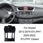 Base montaggio supporto cellulare per Nissan Tiida e Sylphy
