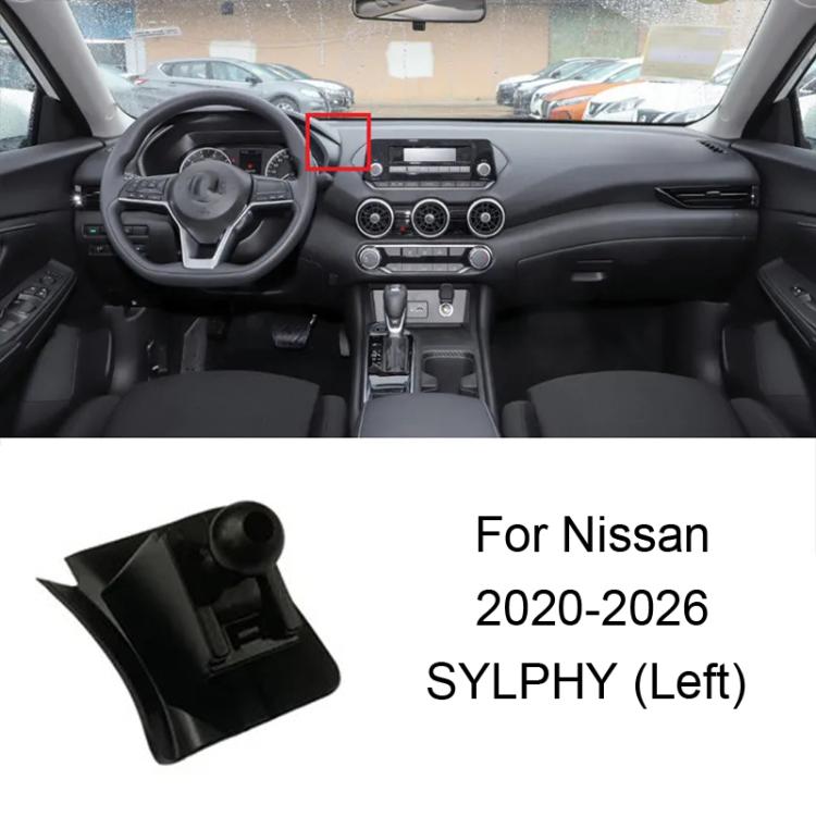 Base montaggio supporto cellulare per Nissan Tiida e Sylphy