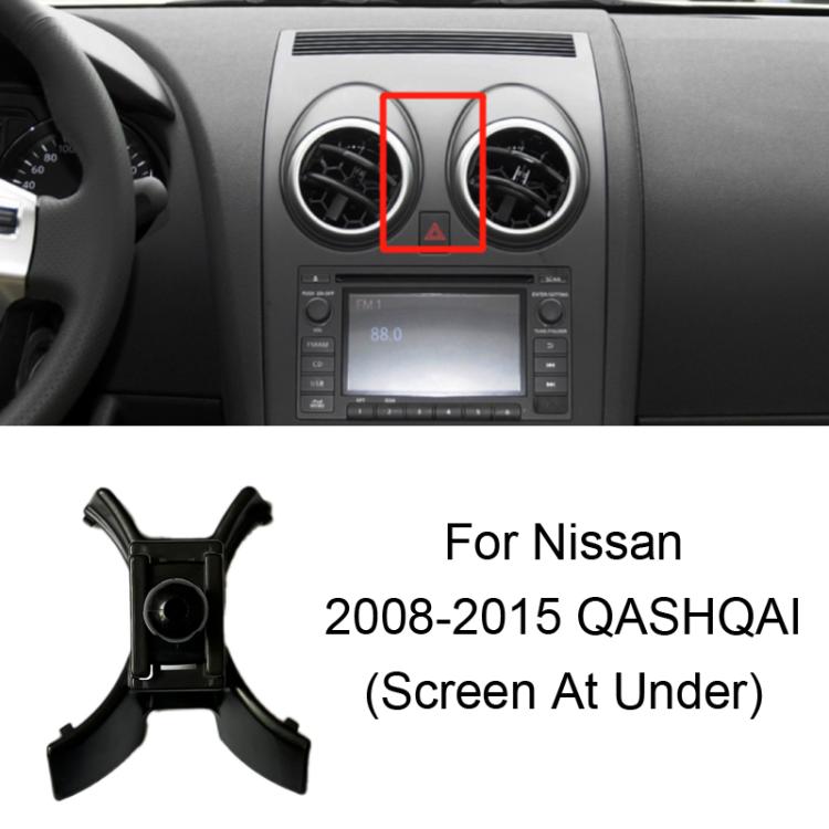 Base montaggio supporto cellulare per Nissan Tiida e Sylphy