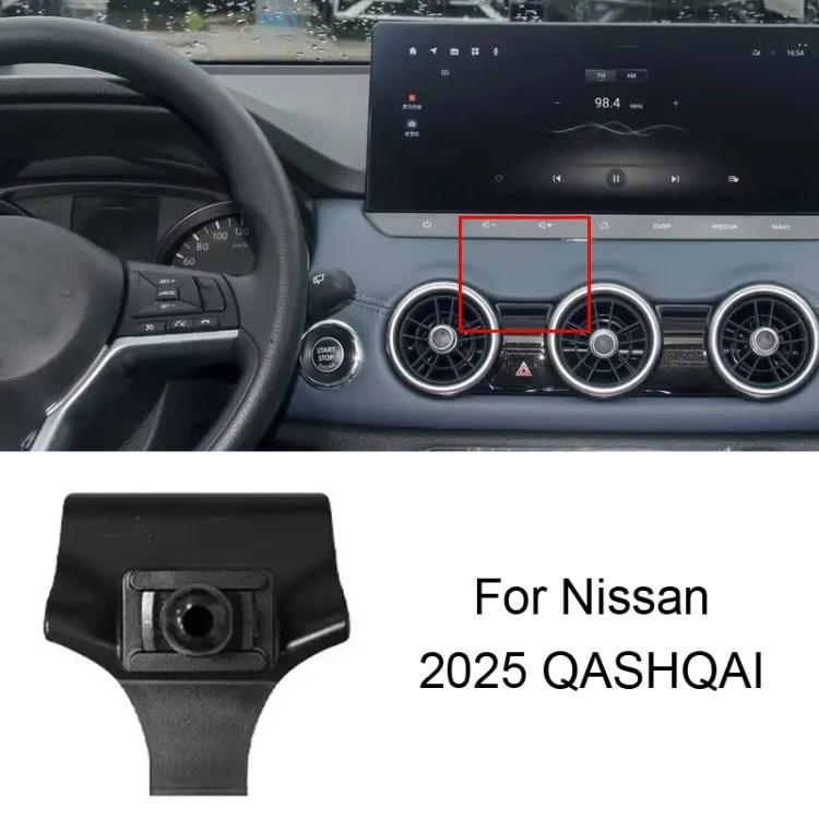 Base montaggio supporto cellulare per Nissan Tiida e Sylphy