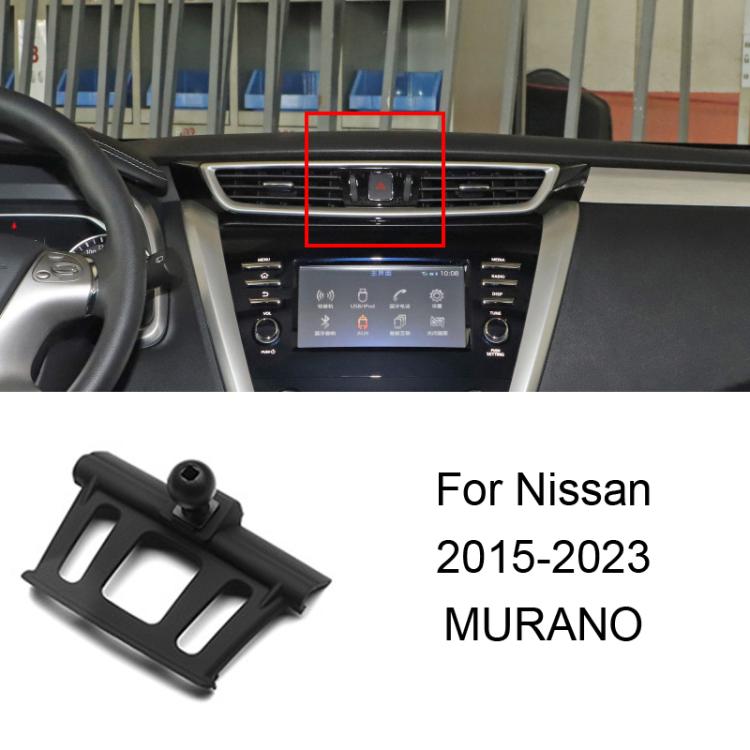 Base montaggio supporto cellulare per Nissan Tiida e Sylphy