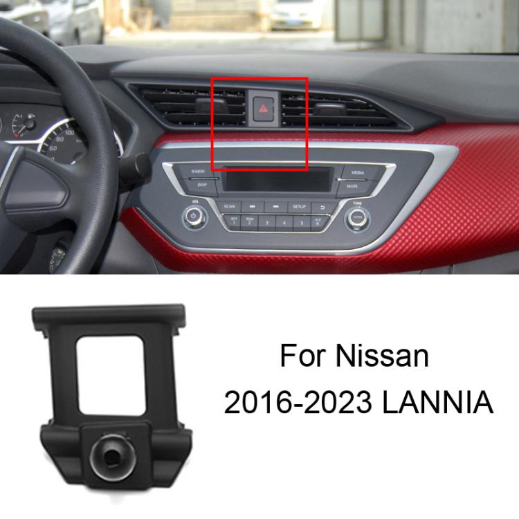 Base montaggio supporto cellulare per Nissan Tiida e Sylphy