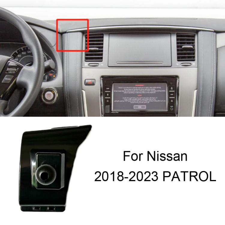 Base montaggio supporto cellulare per Nissan Tiida e Sylphy