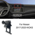 Base montaggio supporto cellulare per Nissan Tiida e Sylphy