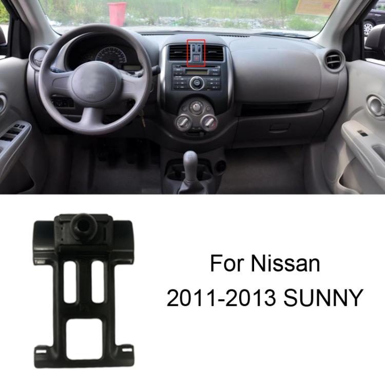 Base montaggio supporto cellulare per Nissan Sunny e Livina
