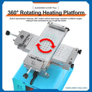 SUNSHINE S-918F Plus 5 In 1 Curved Screen Separator Mobile Phone LCD Screen Repair Separator Heating Platform