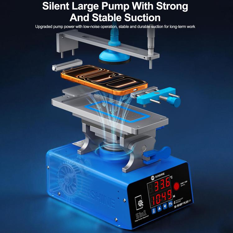 SUNSHINE S-918F Plus Separator Schermo Curvo 5 in 1