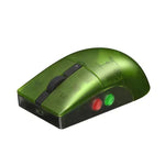 Mouse wireless traslucido verde 8BitDo Retro R8 con base di ricarica, Green Translucent Mouse