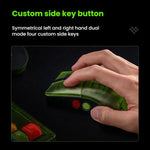 Mouse wireless traslucido verde 8BitDo Retro R8 con base di ricarica, Green Translucent Mouse