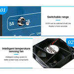 SUNSHINE P3 DC Regulated Power Supply 5V/8.4V/15V Switching Mobile Phone Repair Regulated Power Supply Meter, US Plug 110V, EU Plug 220V