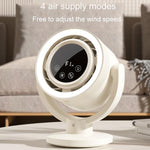 Ventilatore da tavolo con controllo vocale e touch screen