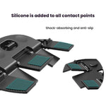 Supporto per telefono cellulare con lettore CD per auto, Automatic Lock Type Black, Automatic Lock Type Gray, Clip Type Black, Clip Type Gray, Magnet Type