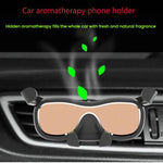 Supporto per cellulare con aromaterapia e presa d'aria per auto