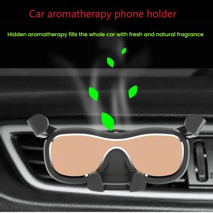 Supporto per cellulare con aromaterapia e presa d'aria per auto