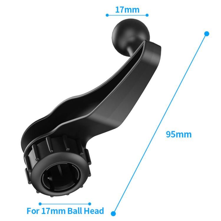 Supporto per telefono per auto, asta di prolunga, clip per bocchetta dell'aria, accessori per telefono
