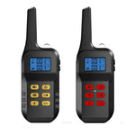 Dispositivo di addestramento per cani con telecomando elettrico intelligente per animali domestici T720 da 1000 m, Yellow Remote, Red Remote