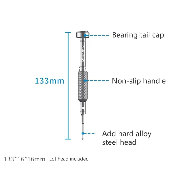 MaAnt MY-901 High-precision Screwdriver Mobile Phone Repair Disassembly Tools, Five Star, Triangle, Hexagon, Middle Plate, Phillips