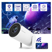 Proiettore di gioco Sistema Android 11 con controller di gioco wireless 720P Home Theater, HY300