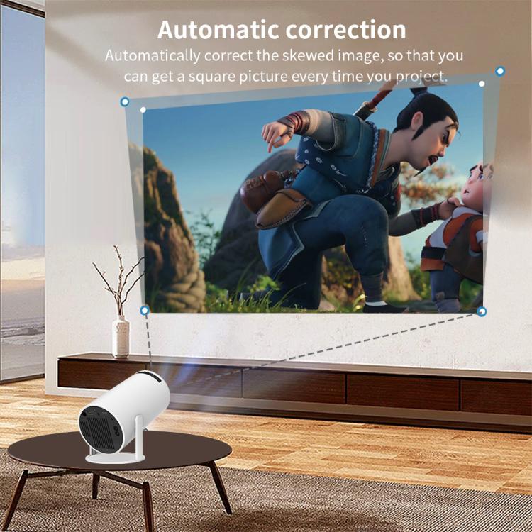 Proiettore di gioco Sistema Android 11 con controller di gioco wireless 720P Home Theater, HY300