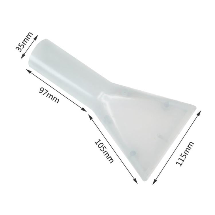Ugello aspirapolvere con adattatore 35-32mm per divani e tappeti