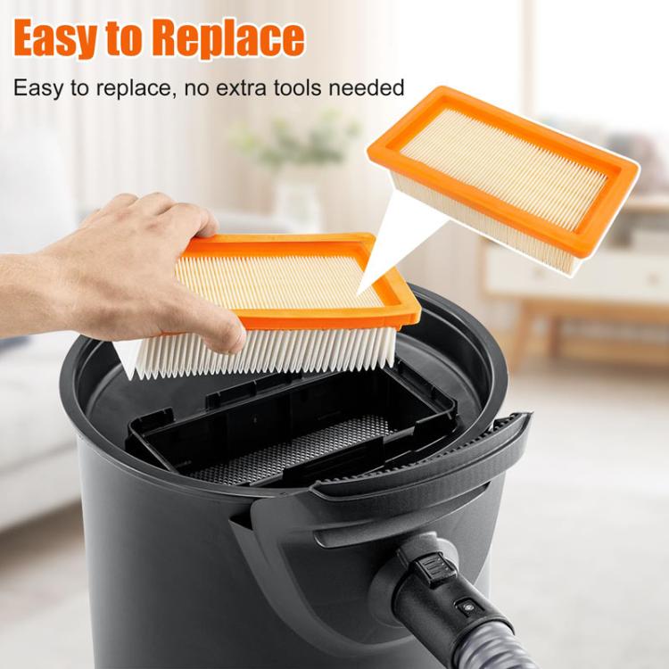 Per filtro a cartuccia per aspirapolvere Karcher AD3.200 / AD3.000