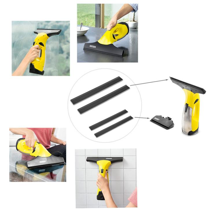 1 paio di accessori per raschietto in gomma per lavavetri Karcher, 170mm, 250mm, 280mm