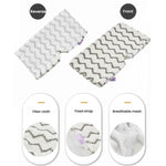 2 pz straccio ricambio per mocio Shark Steam Pocket Mop