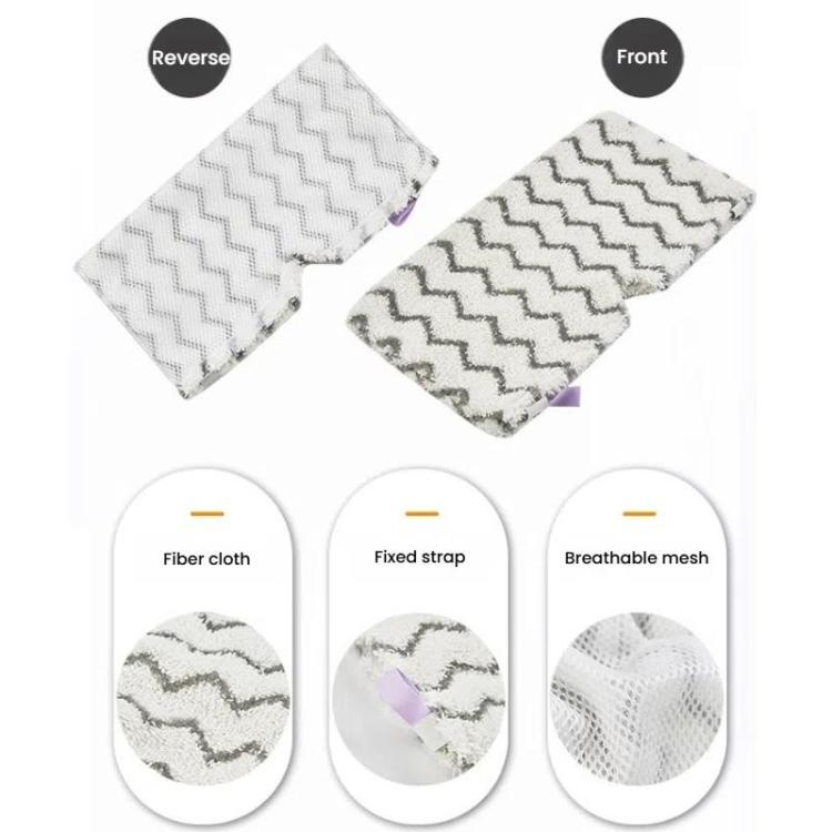 2 pz straccio ricambio per mocio Shark Steam Pocket Mop