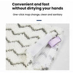 2 pz straccio ricambio per mocio Shark Steam Pocket Mop