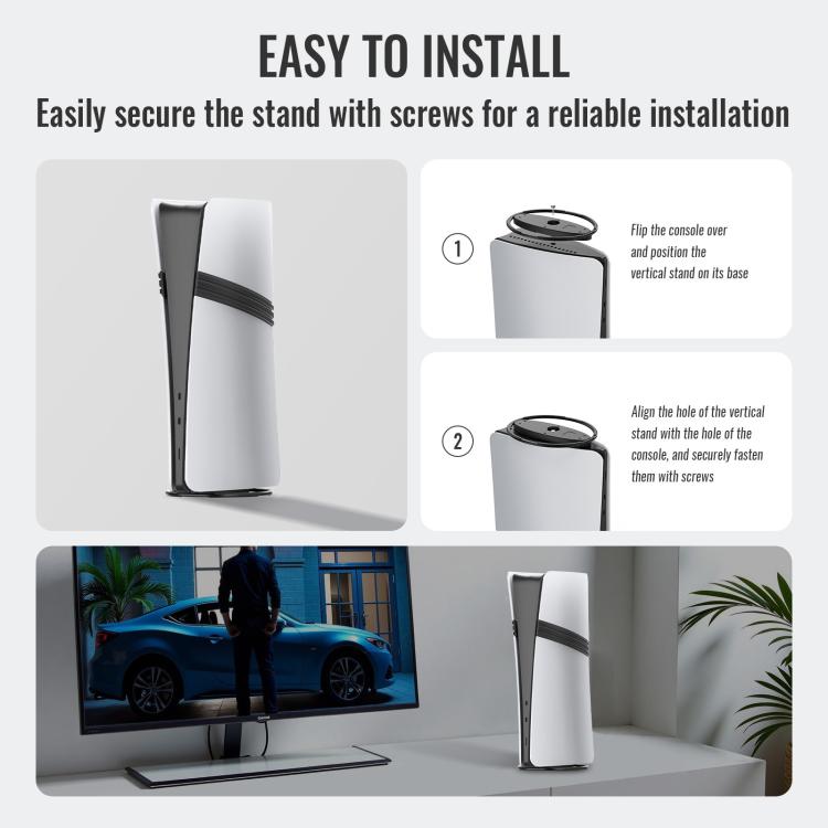 Supporto verticale console PS5 PS5 Slim PS5 Pro base antiscivolo