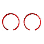 Adesivi fibra carbonio leva cambio Smart Fortwo 2011-2015 (2 pezz