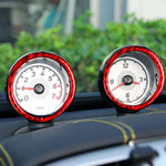 Adesivi fibra carbonio leva cambio Smart Fortwo 2011-2015 (2 pezz